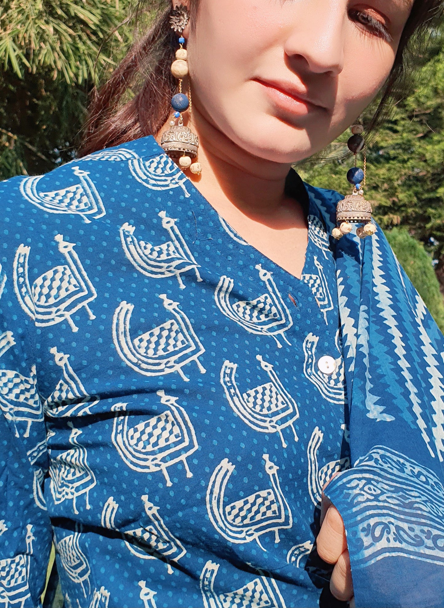 Vaikunth boho earrings