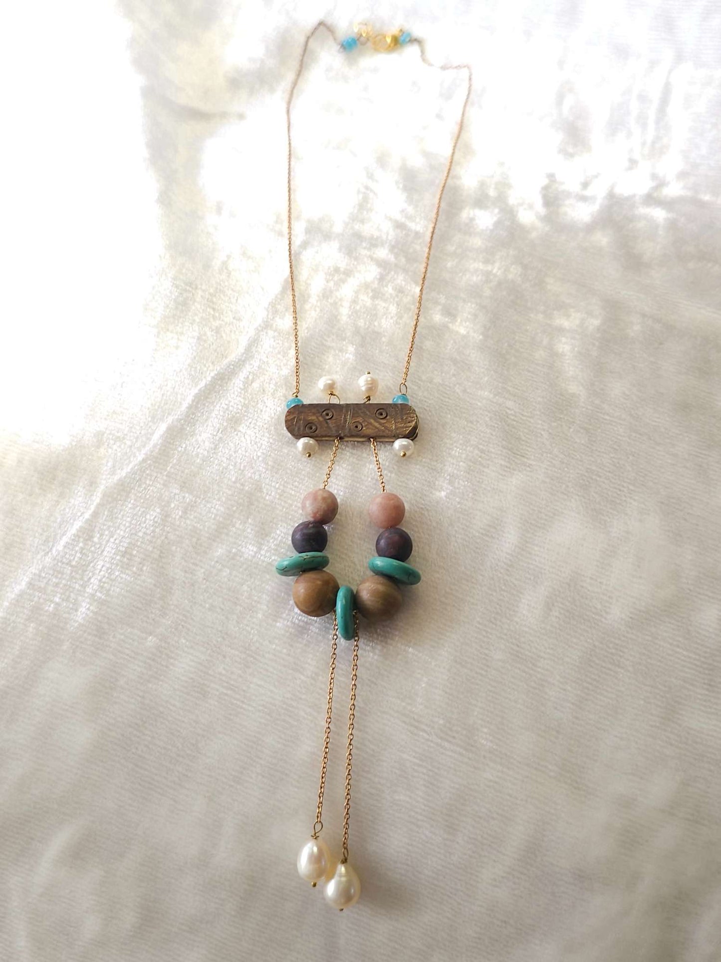 Bone Librian unisex Chain Necklace 1