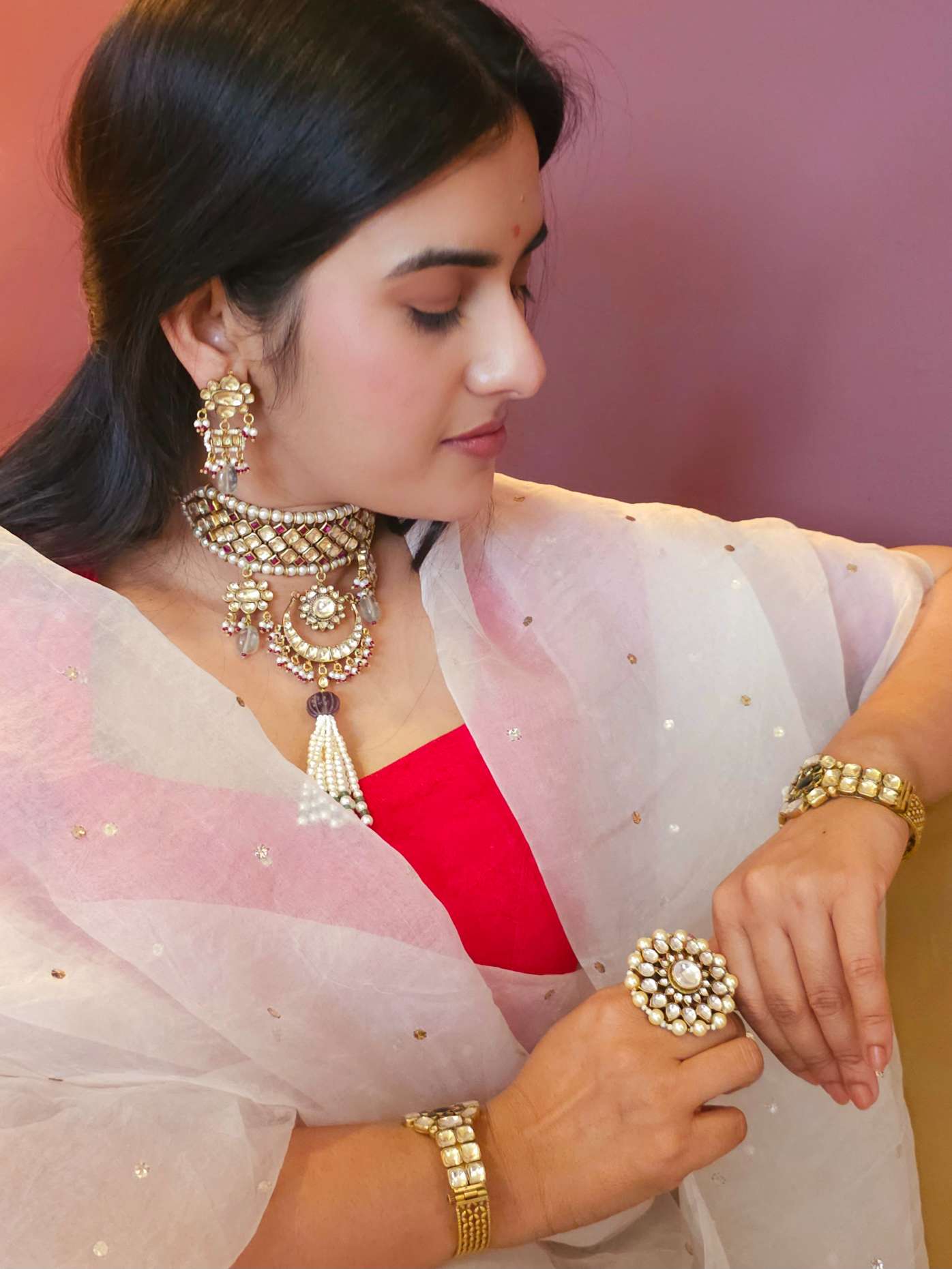 Pushkara cocktail ring