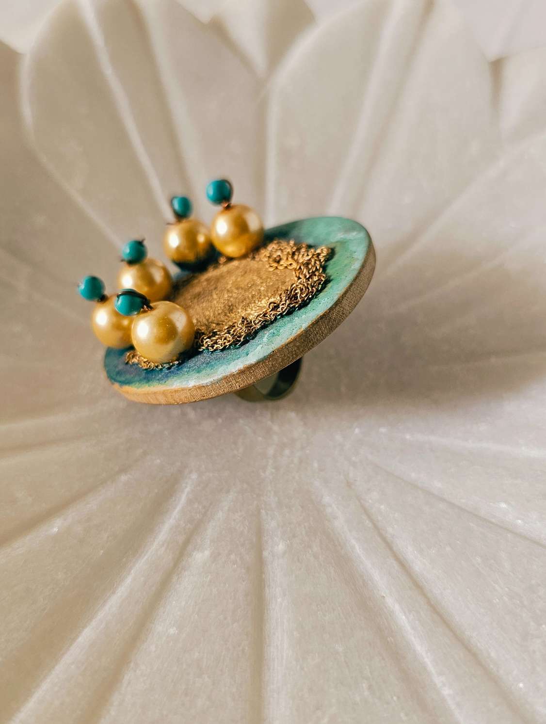 Vaikunth contemporary handmade ring