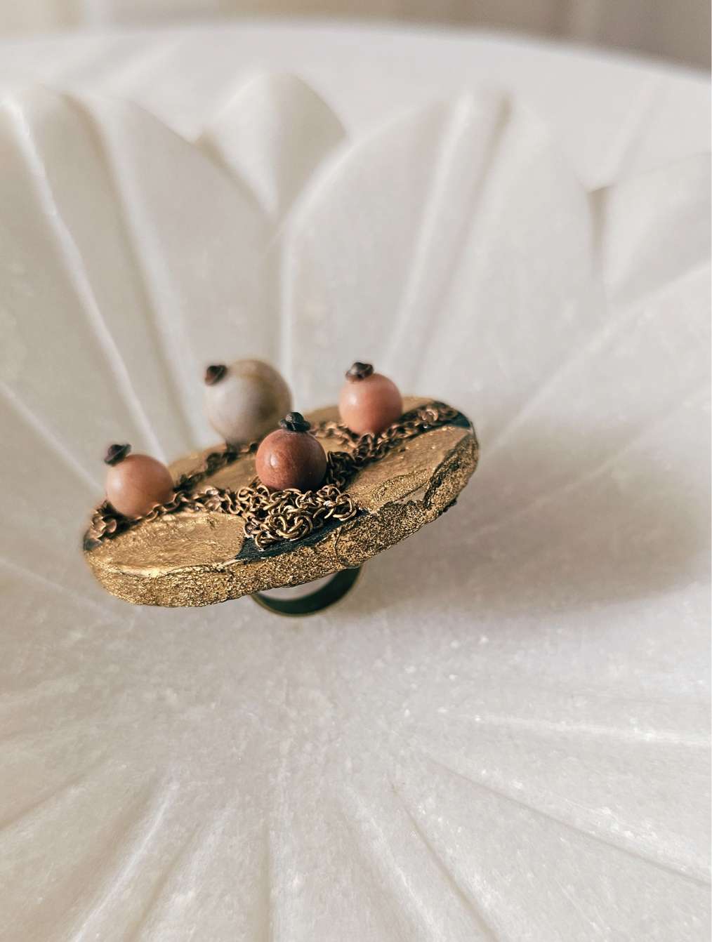 Vaikunth contemporary handmade ring