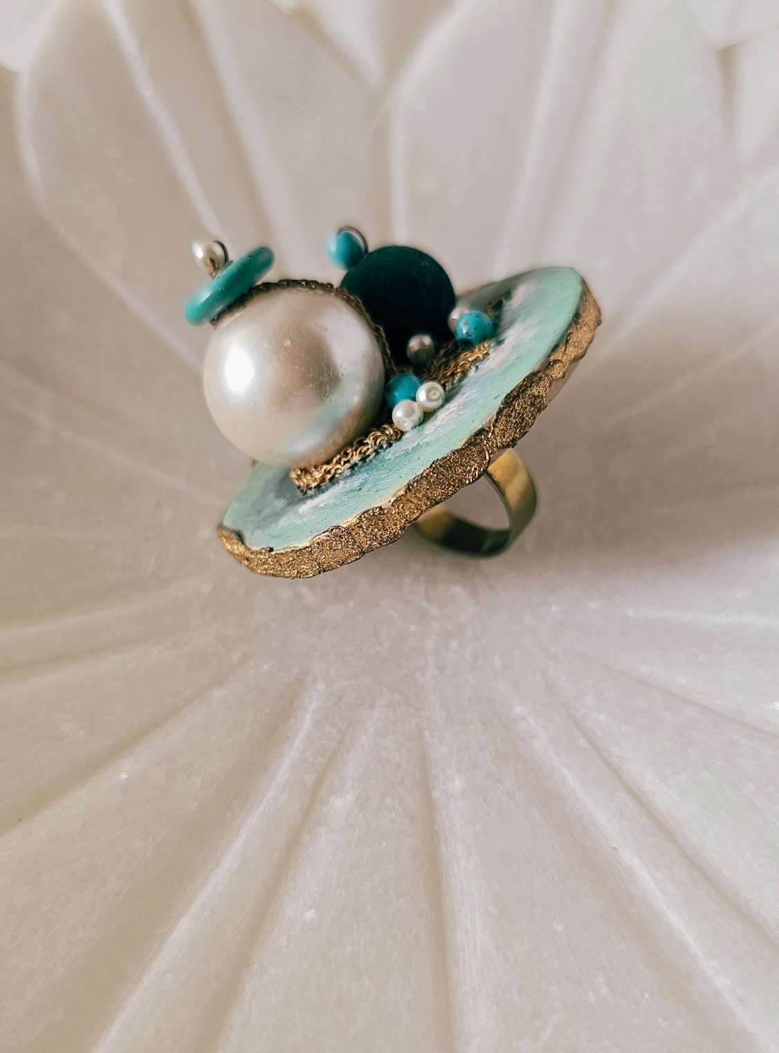 Vaikunth contemporary handmade ring