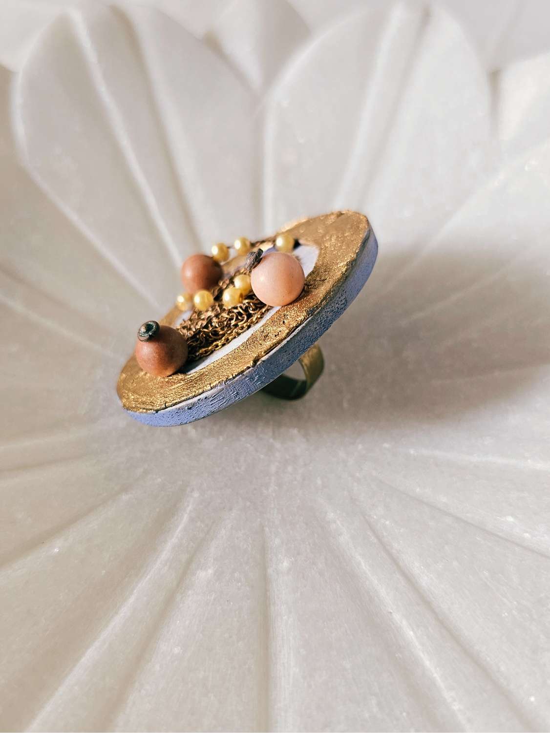 Vaikunth contemporary handmade ring