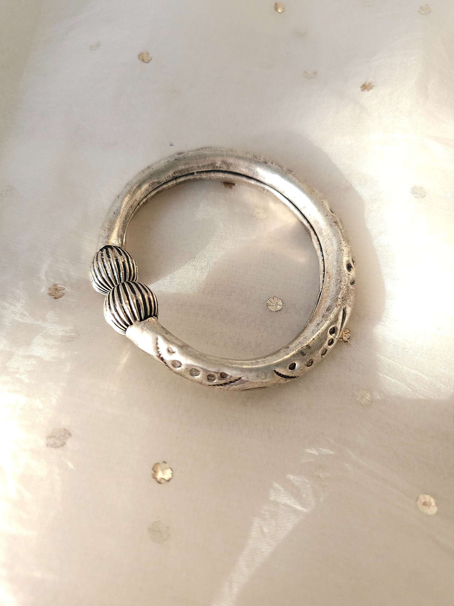 Oxidized bangle