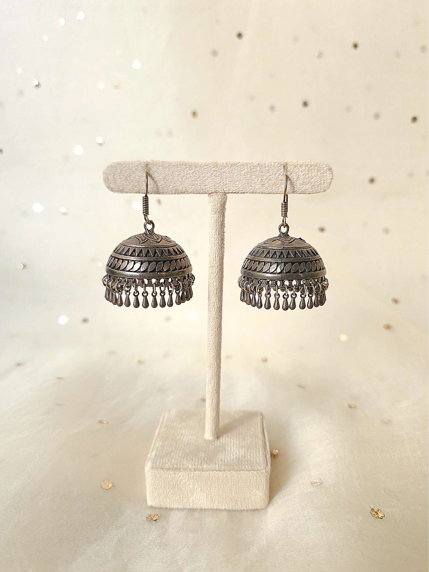 Oxidized earrings