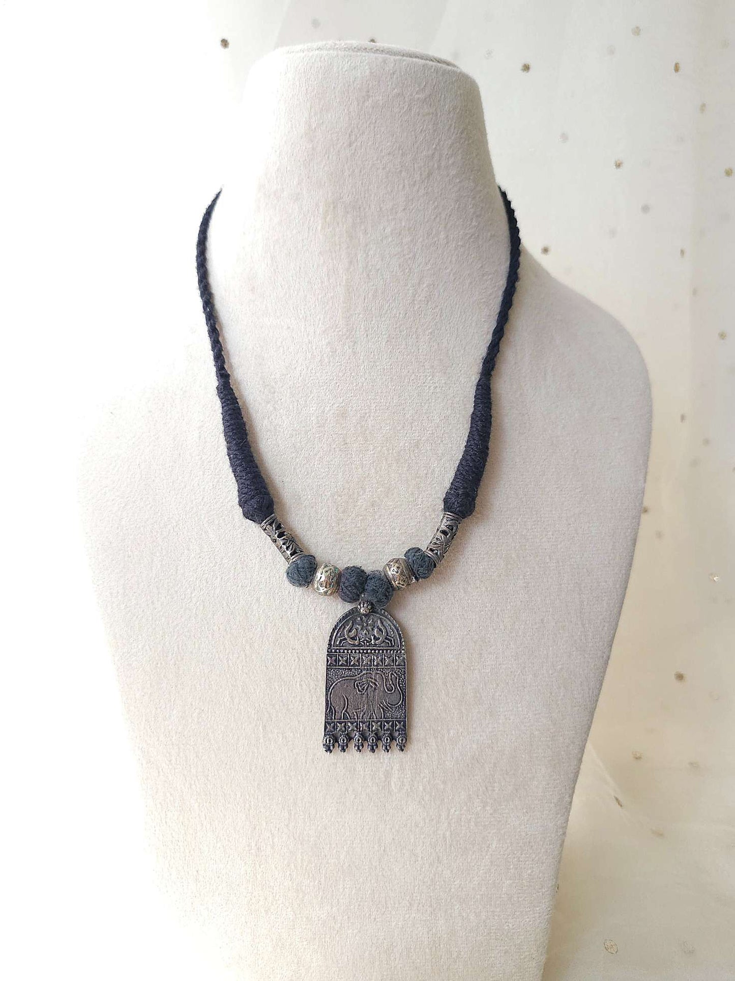 Oxidized necklace