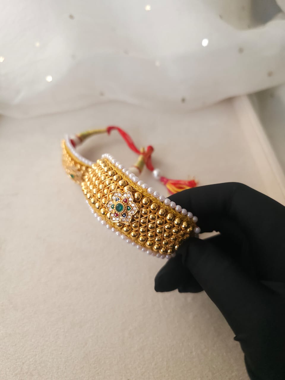 Rajputi gokhru pochi set of 2