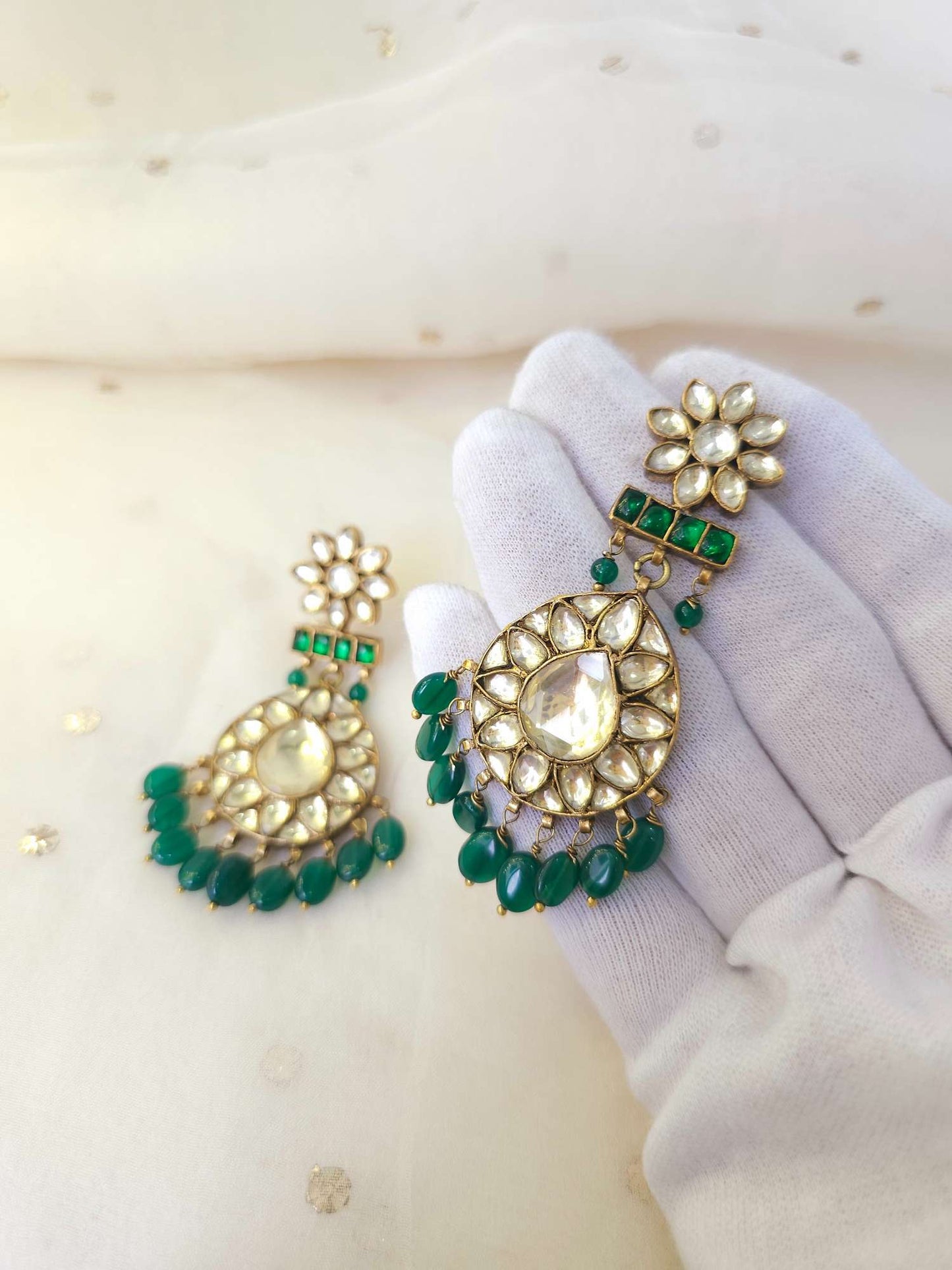 Chori chori onyx earrings