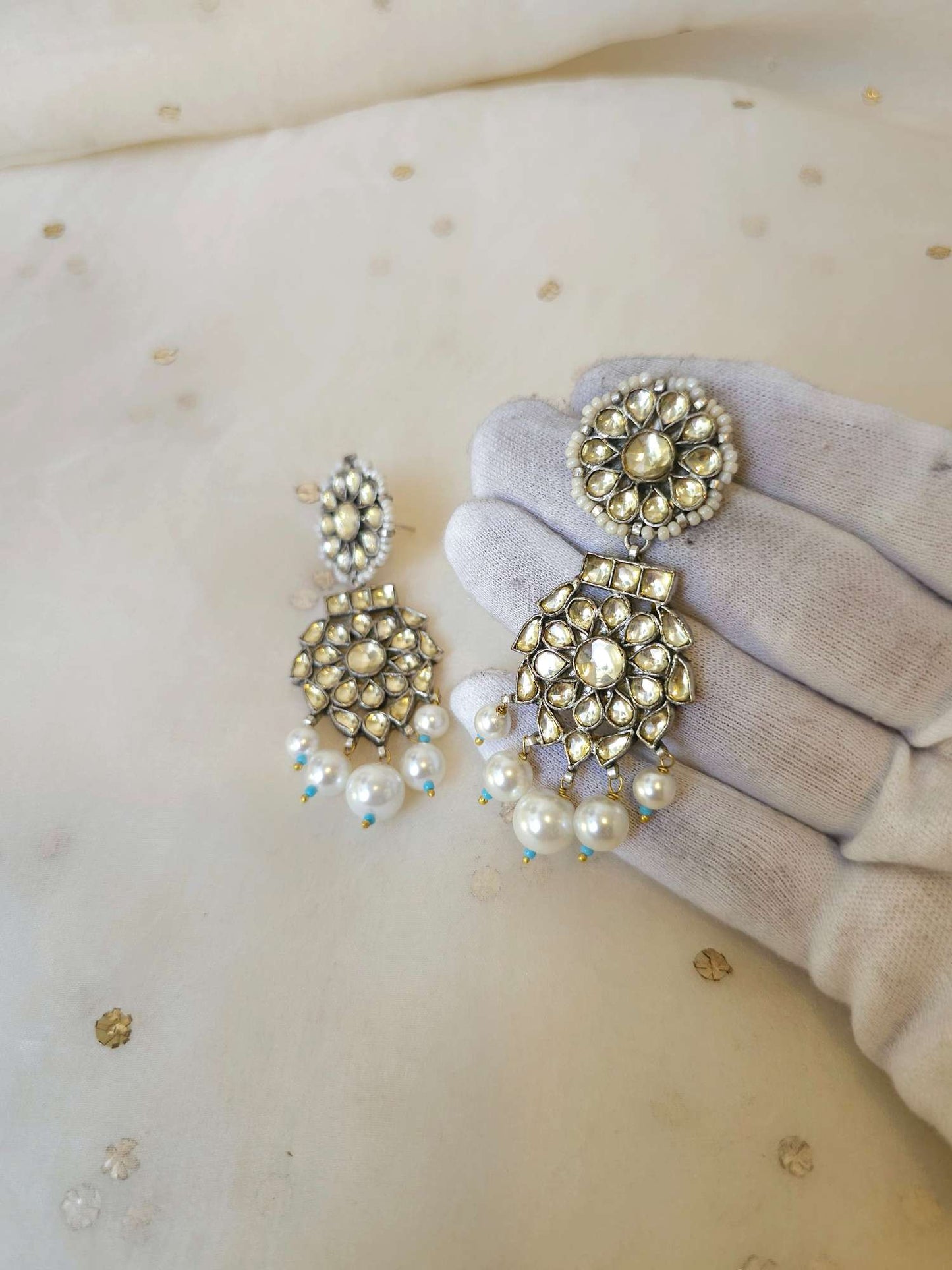 Jal mahal chandelier earrings