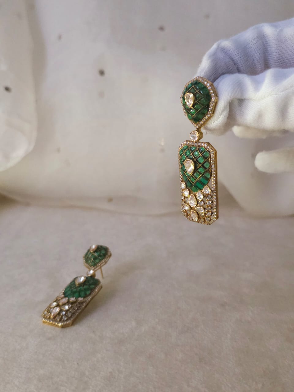 The green gate spring earrings