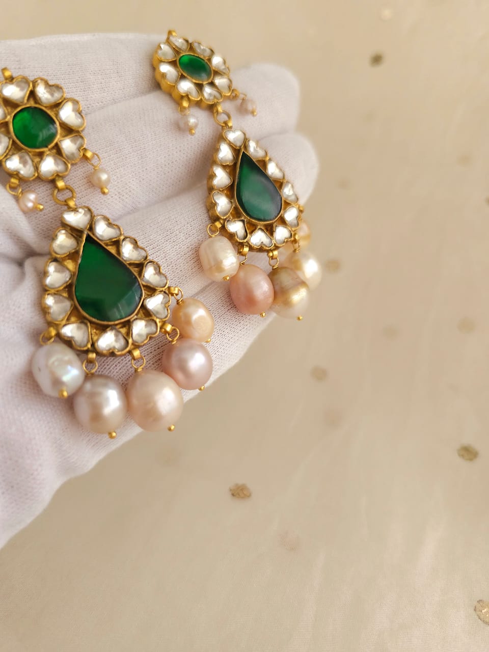 Jantar mantar earrings