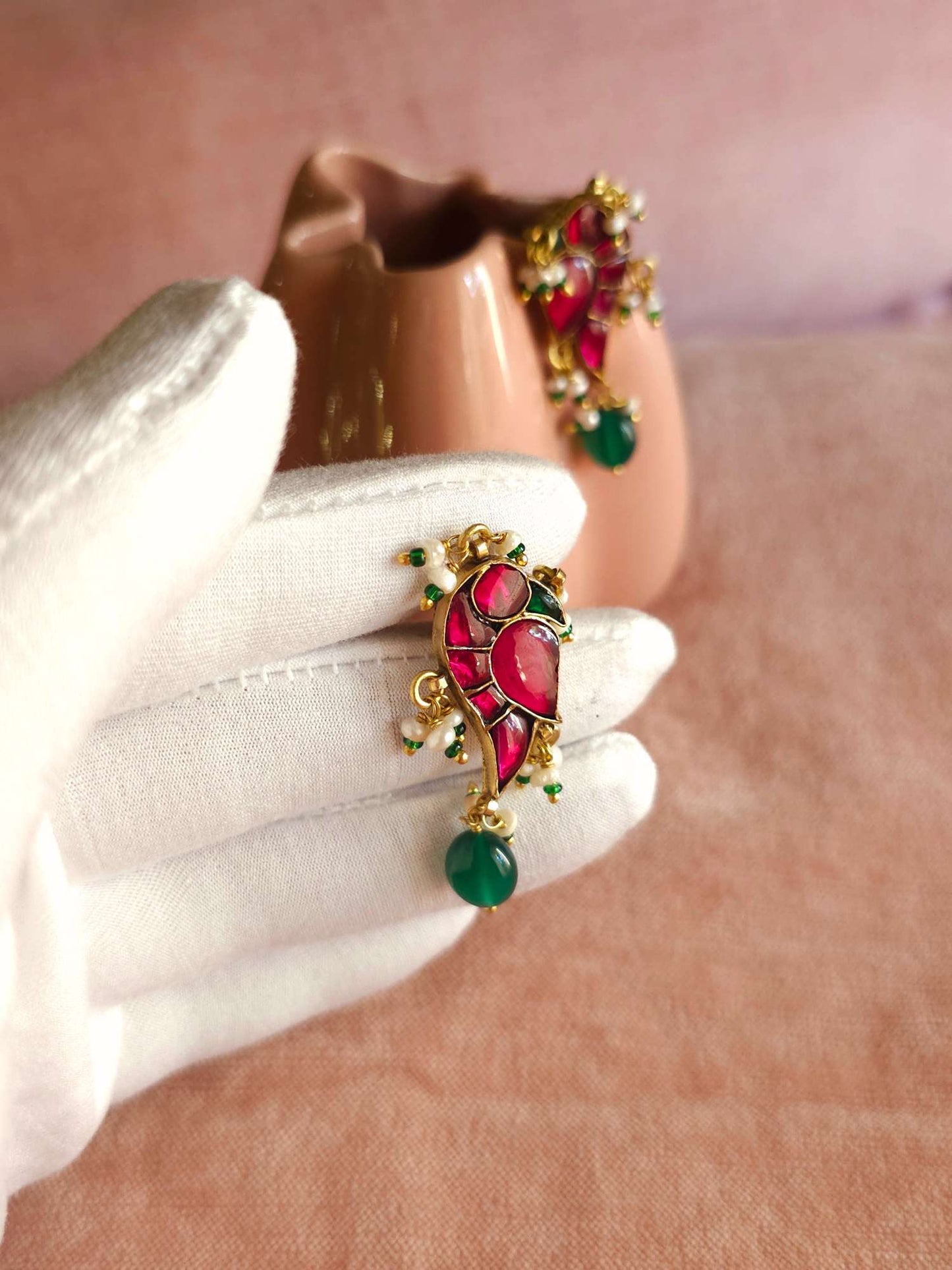 Red rio studs