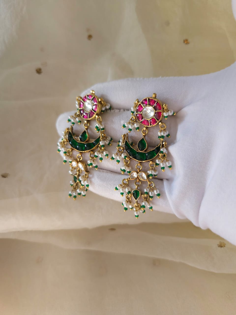 Harit-kama earrings