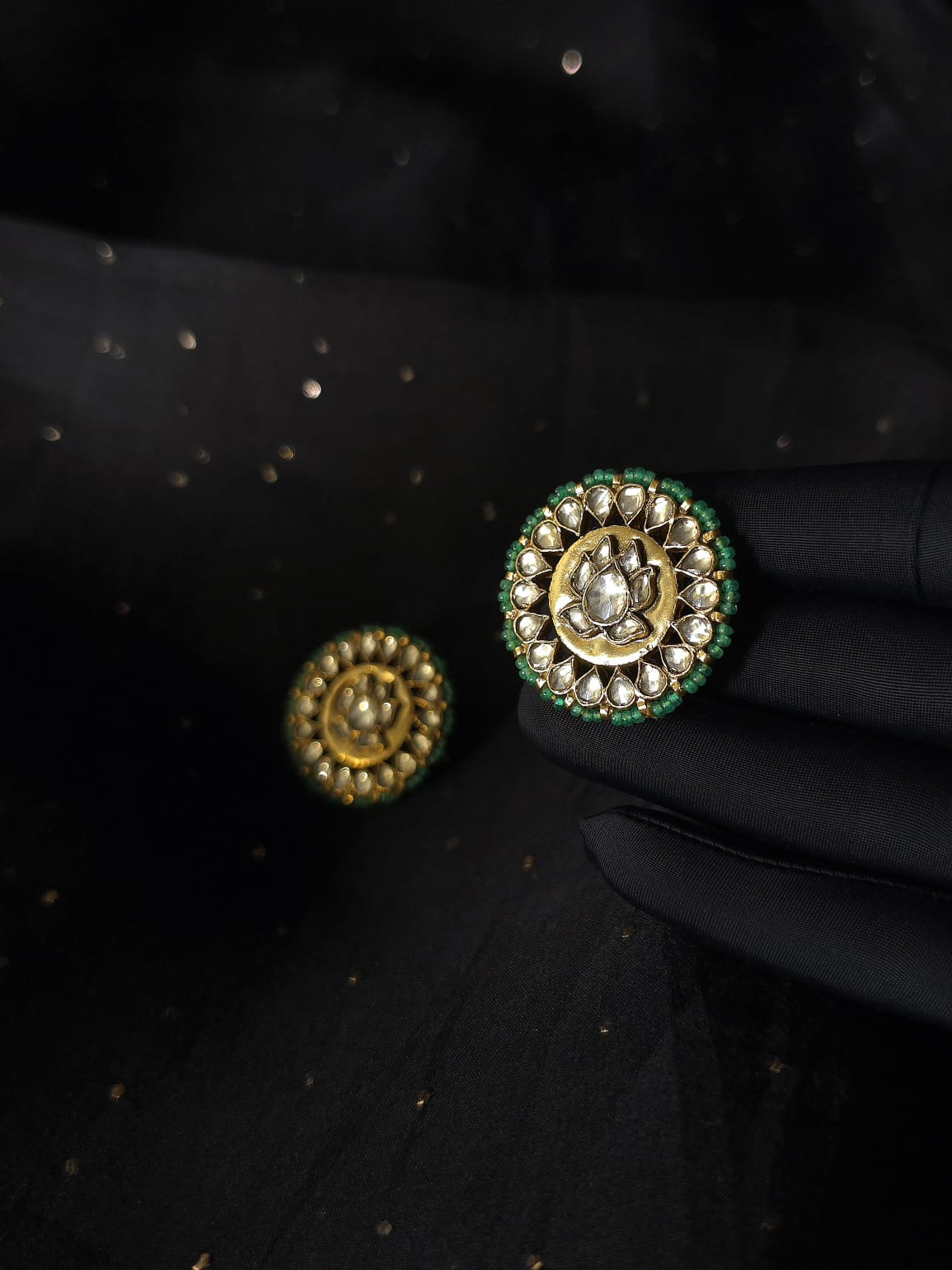 Chandra taal lotus studs