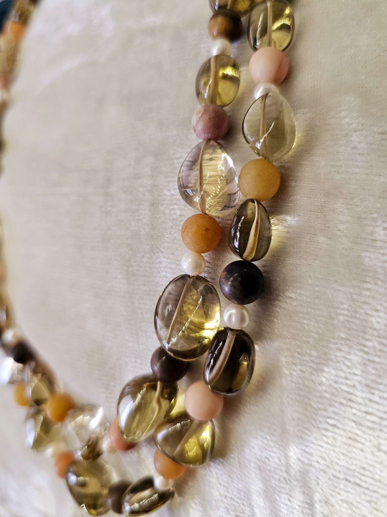 Suraj tal unisex fire kantha necklace