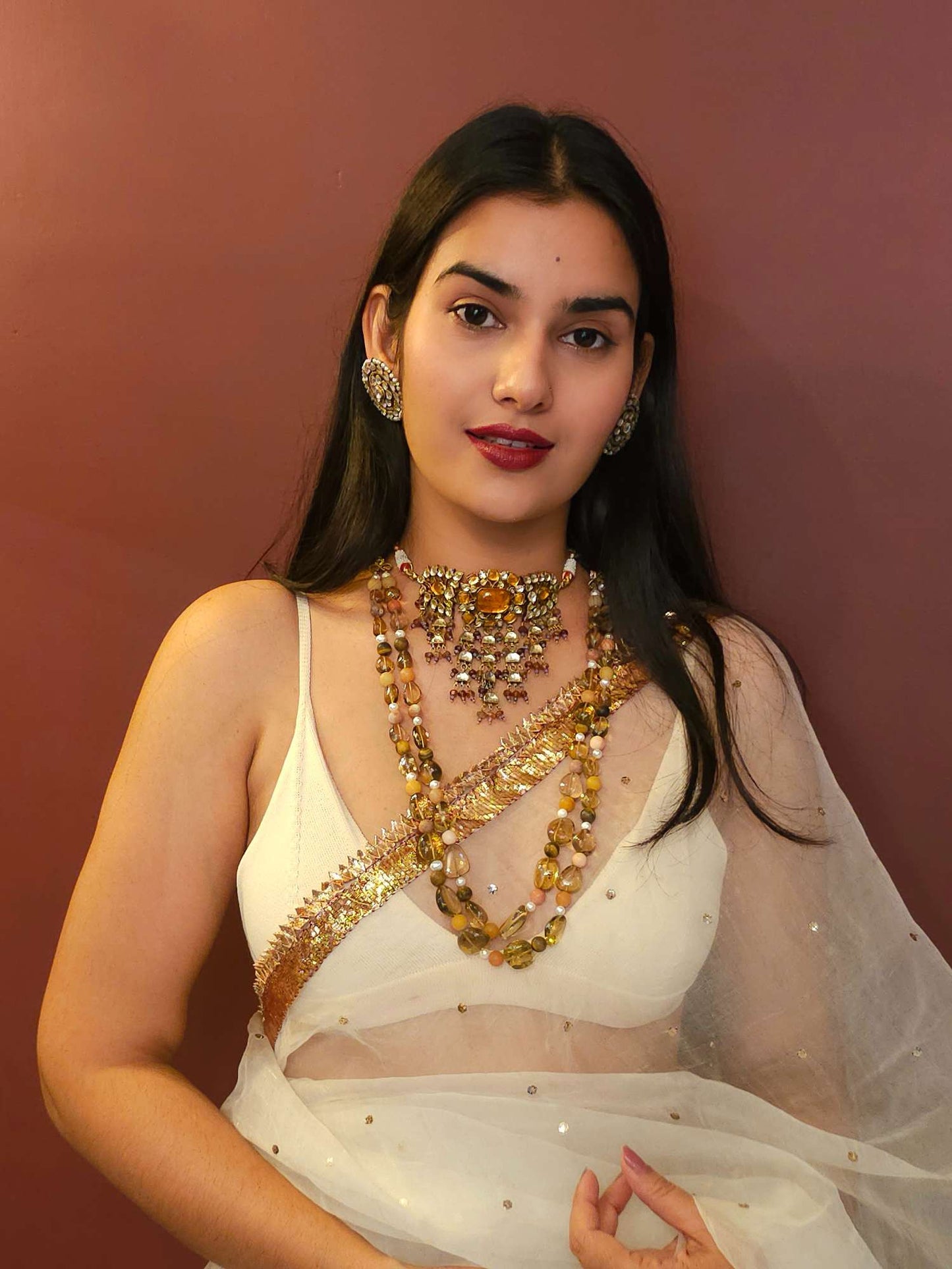 Goldenia necklace