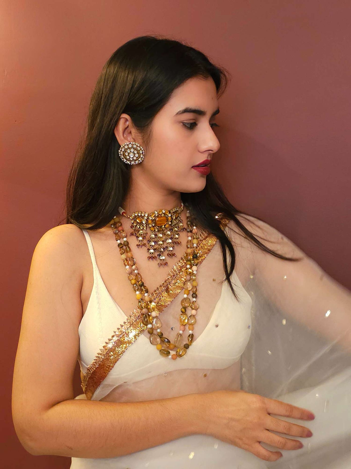 Goldenia necklace