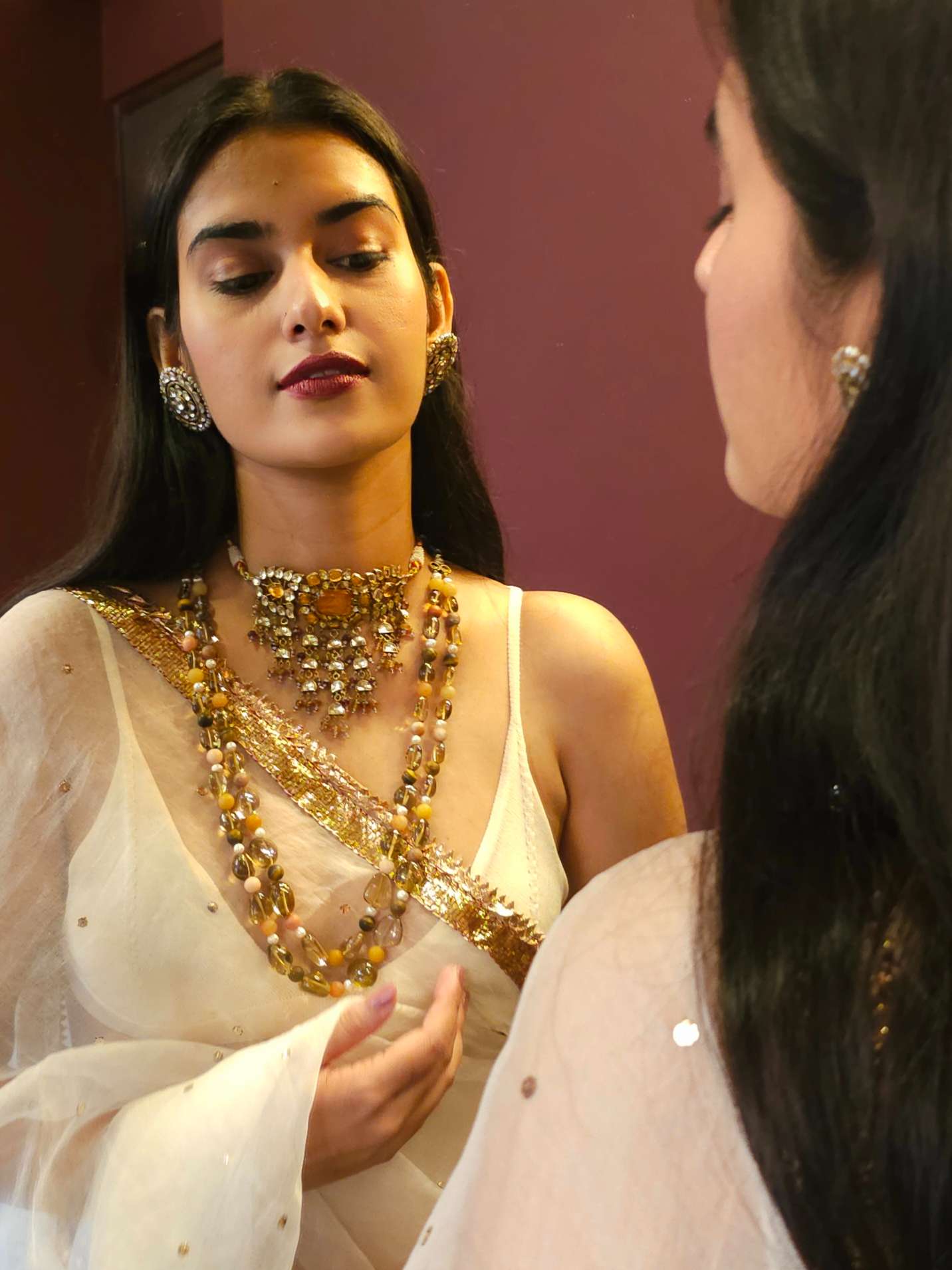 Goldenia necklace