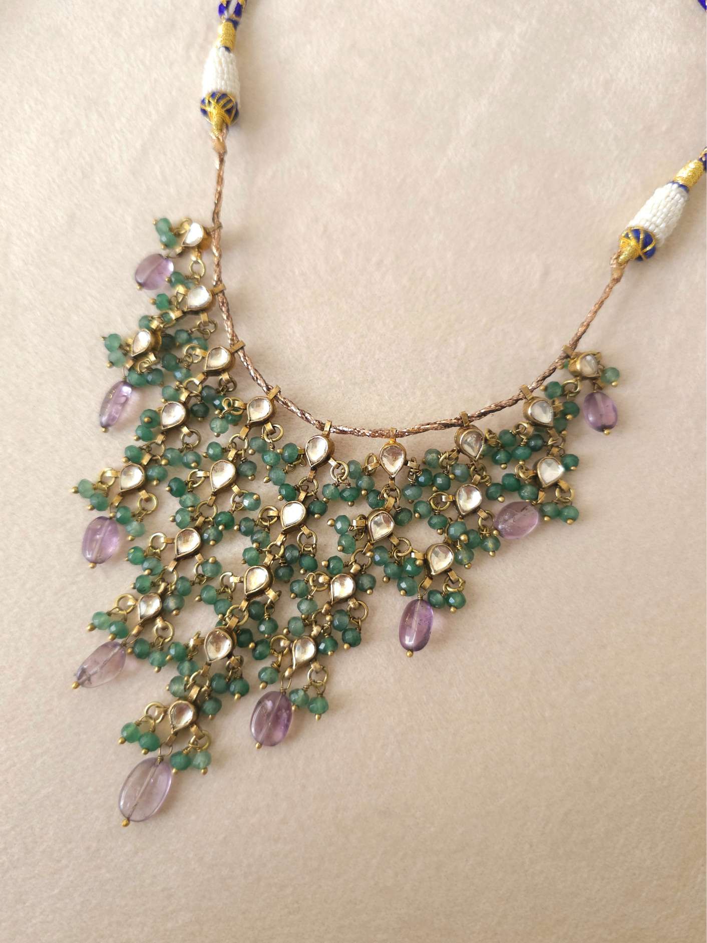 Muscat amethyst necklace