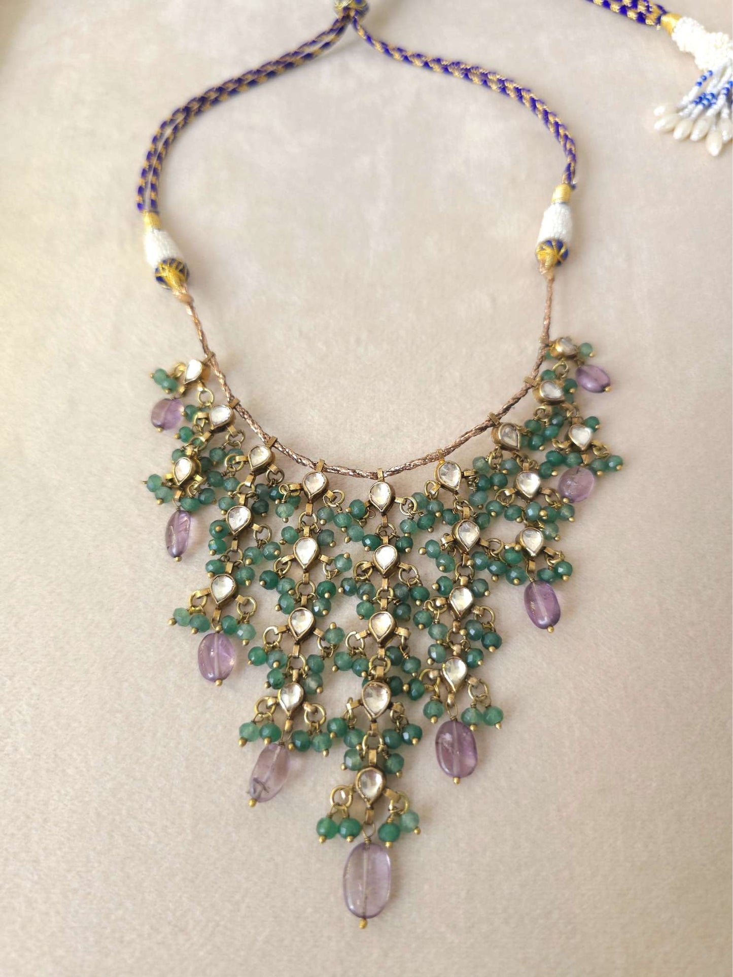Muscat amethyst necklace