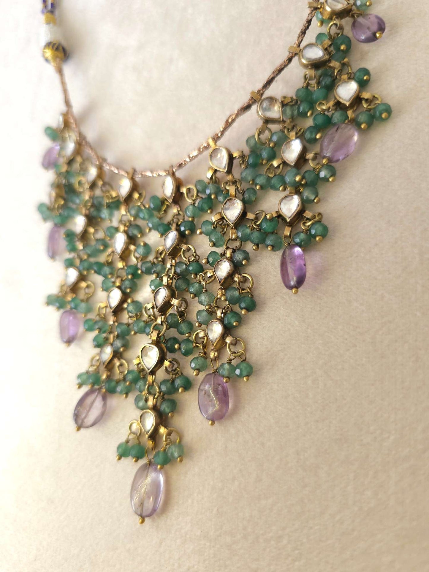 Muscat amethyst necklace