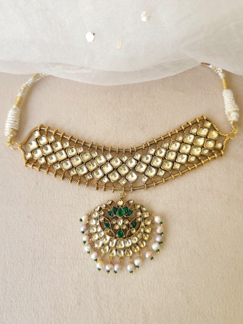 Paan kamal necklace