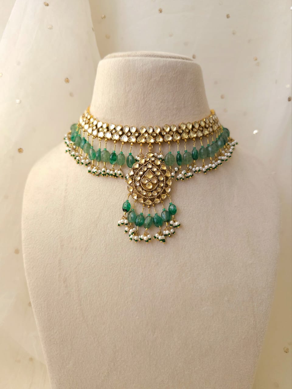 Green sophie necklace