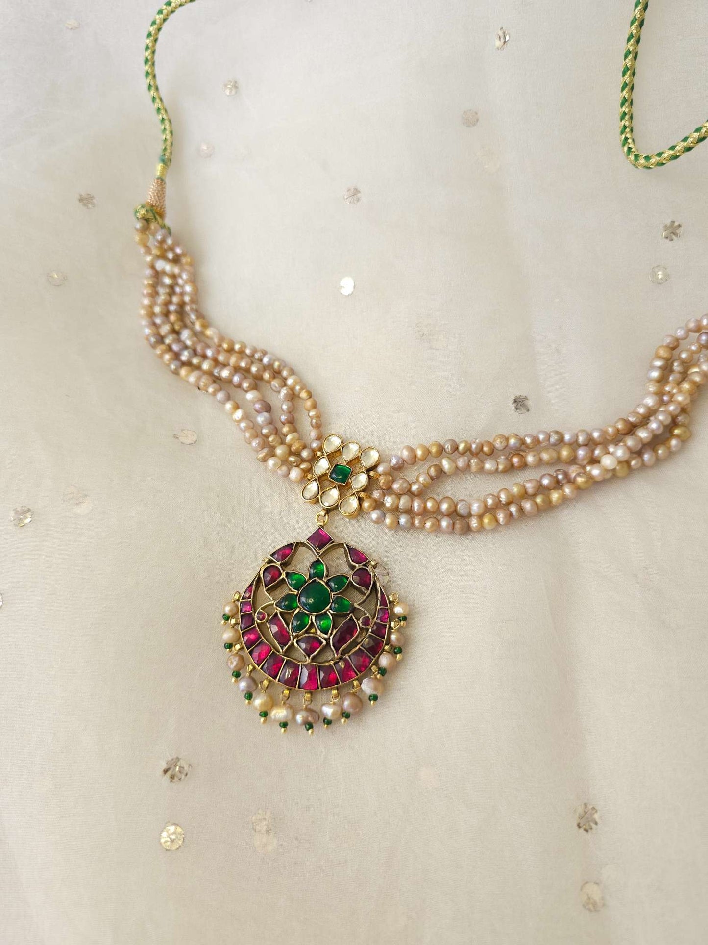 Banarasi pearl choker