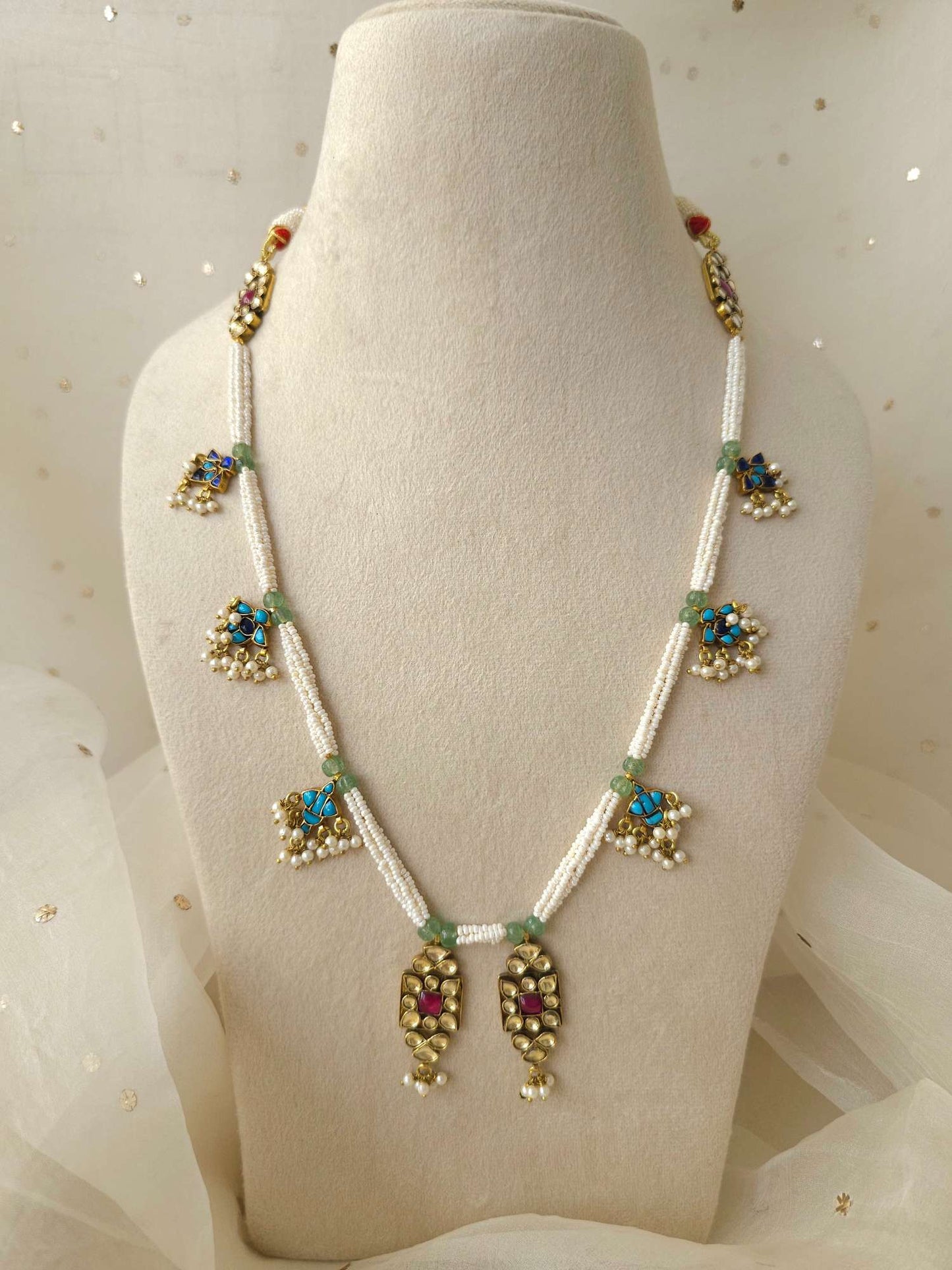 Vasant gangaur necklace