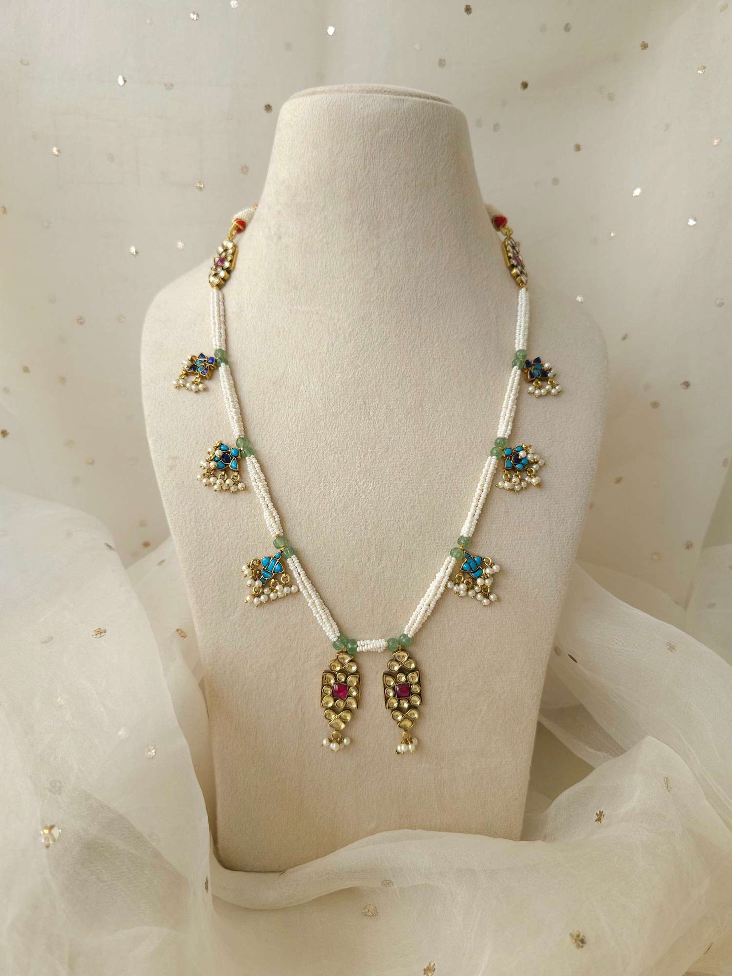Vasant gangaur necklace