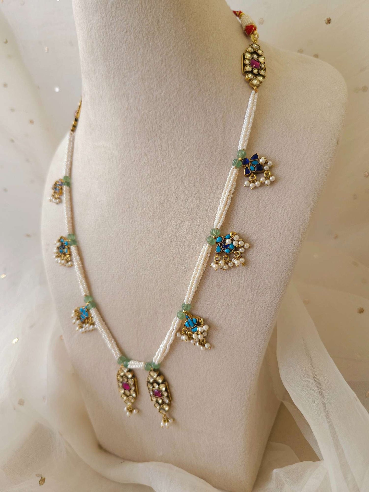 Vasant gangaur necklace