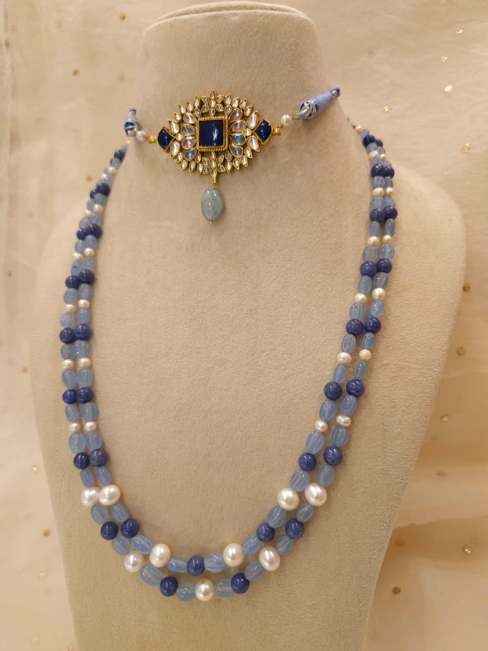 Ryul tso unisex kantha necklace