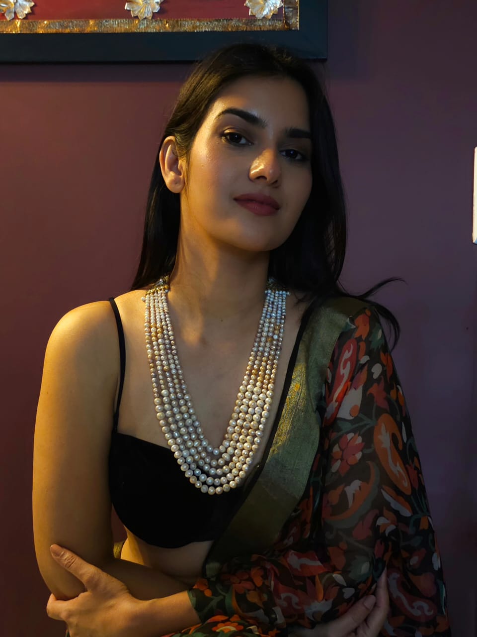 Maharaja unisex pearl necklace