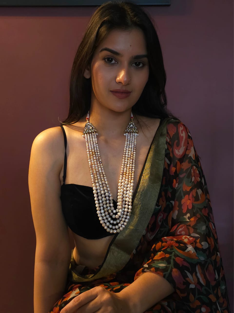 Maharaja unisex pearl necklace