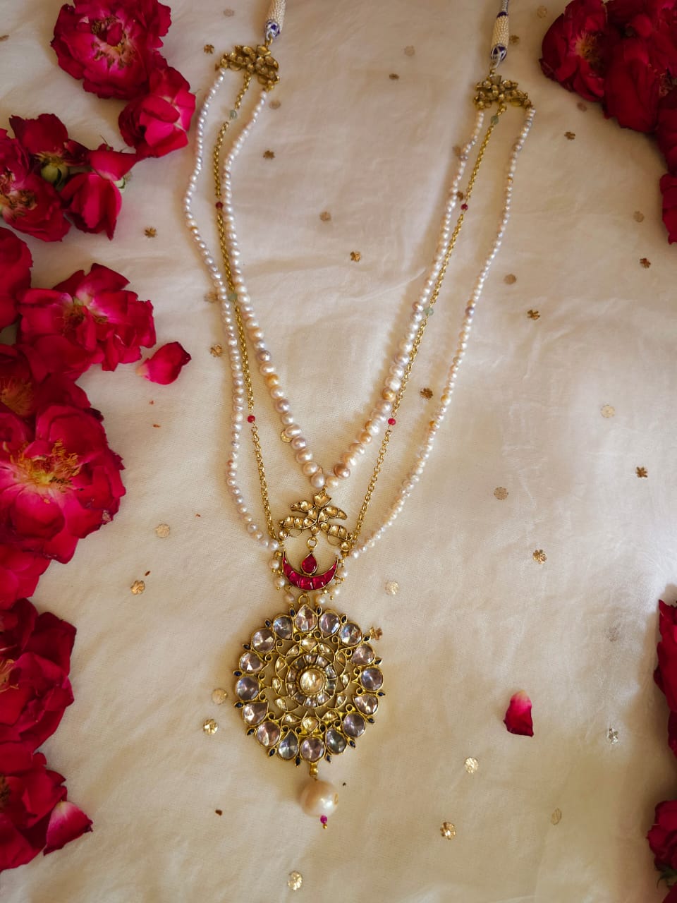 Pop nakshatra pearl necklace