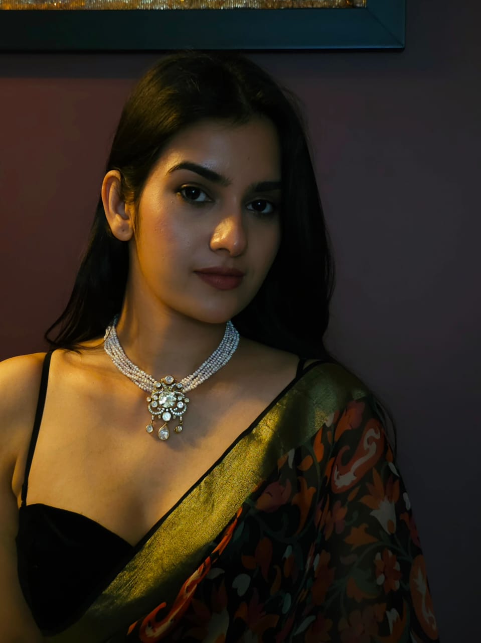 Victoria dawn silver necklace