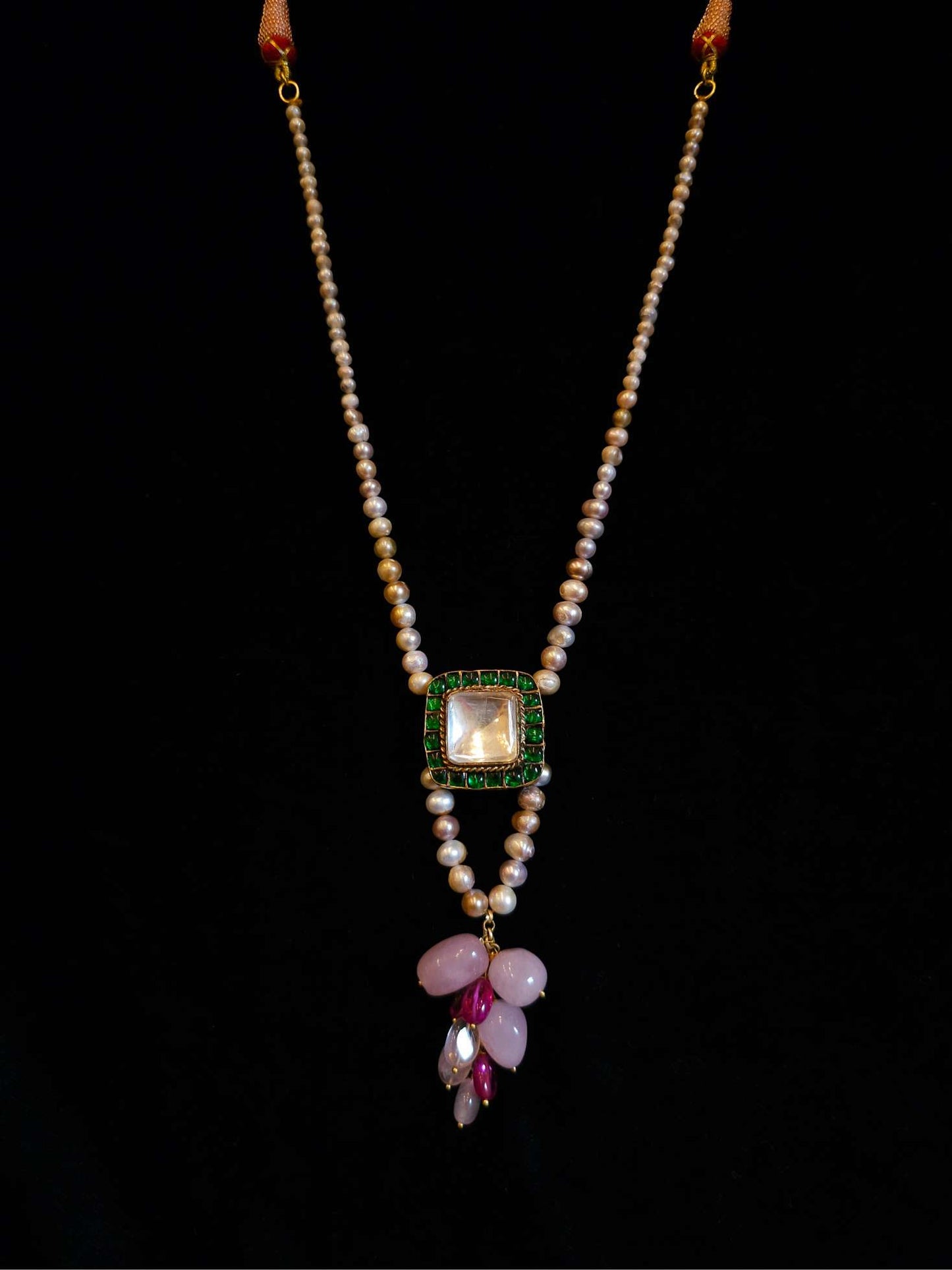 Marshmallow pillow necklace
