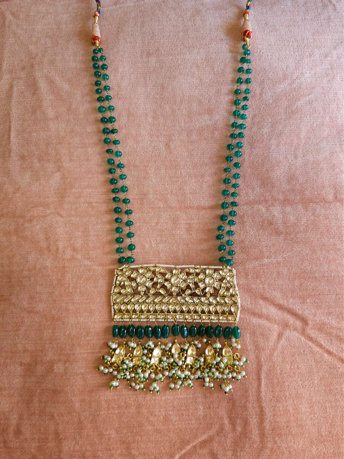 Kanchanmala onyx necklace