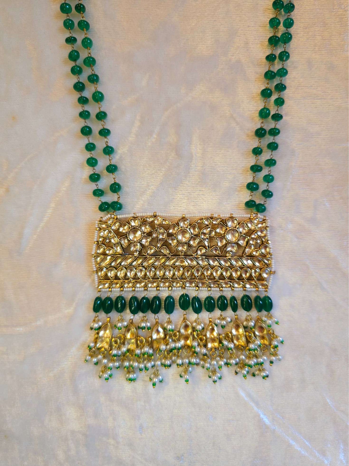 Kanchanmala onyx necklace