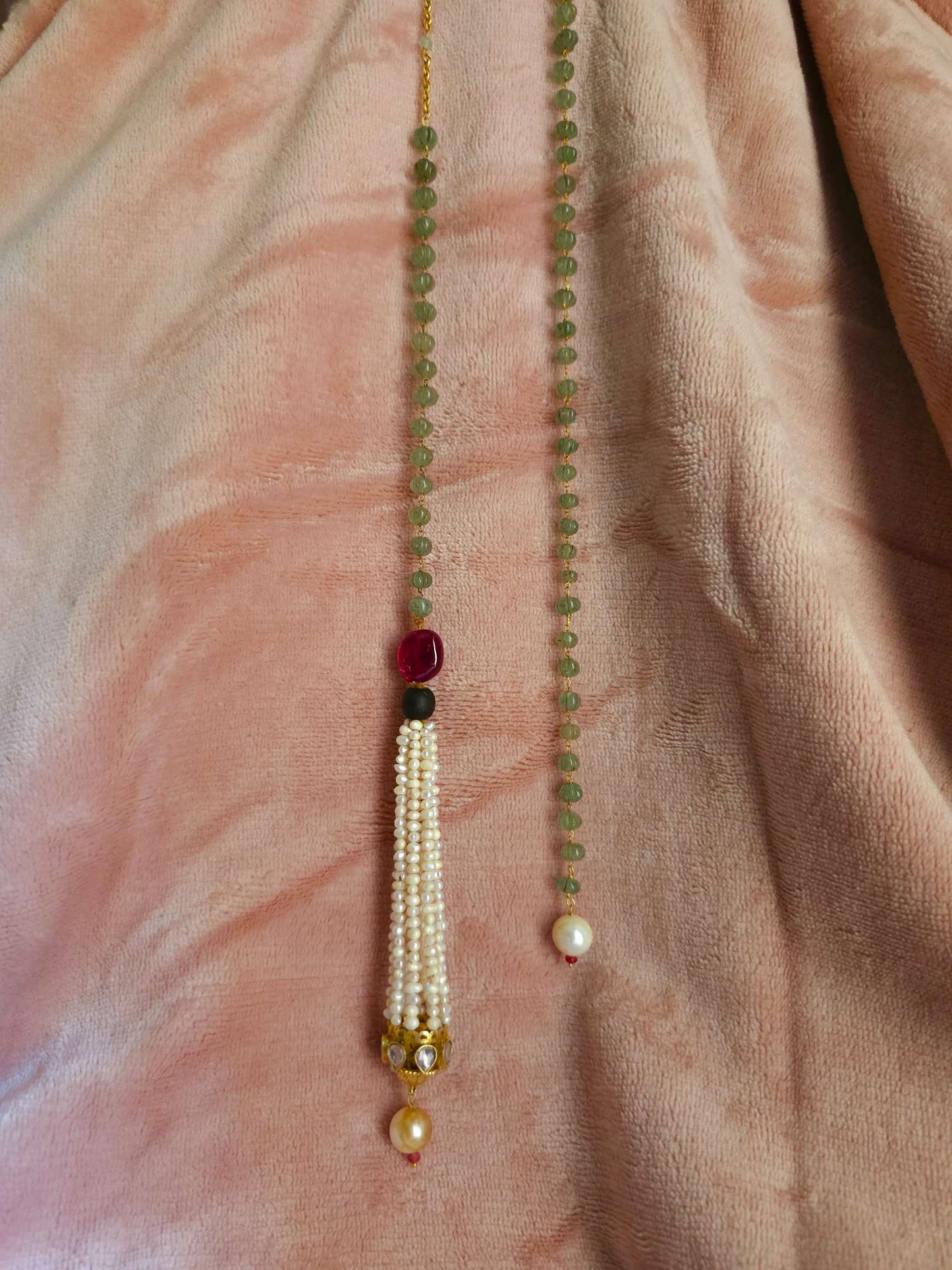 Snowdrop open-ended necklace