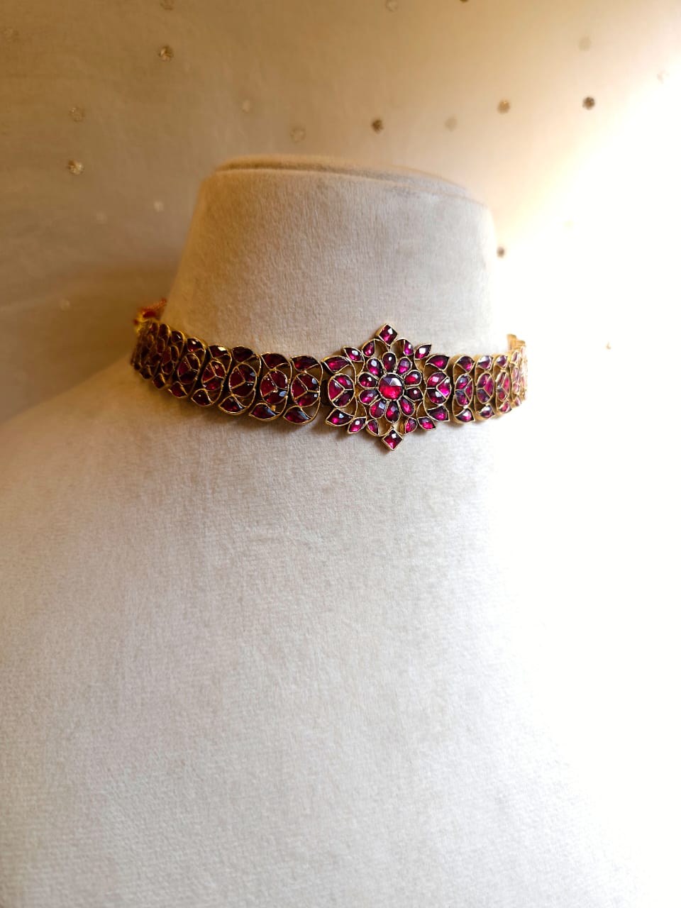 Red regalia necklace