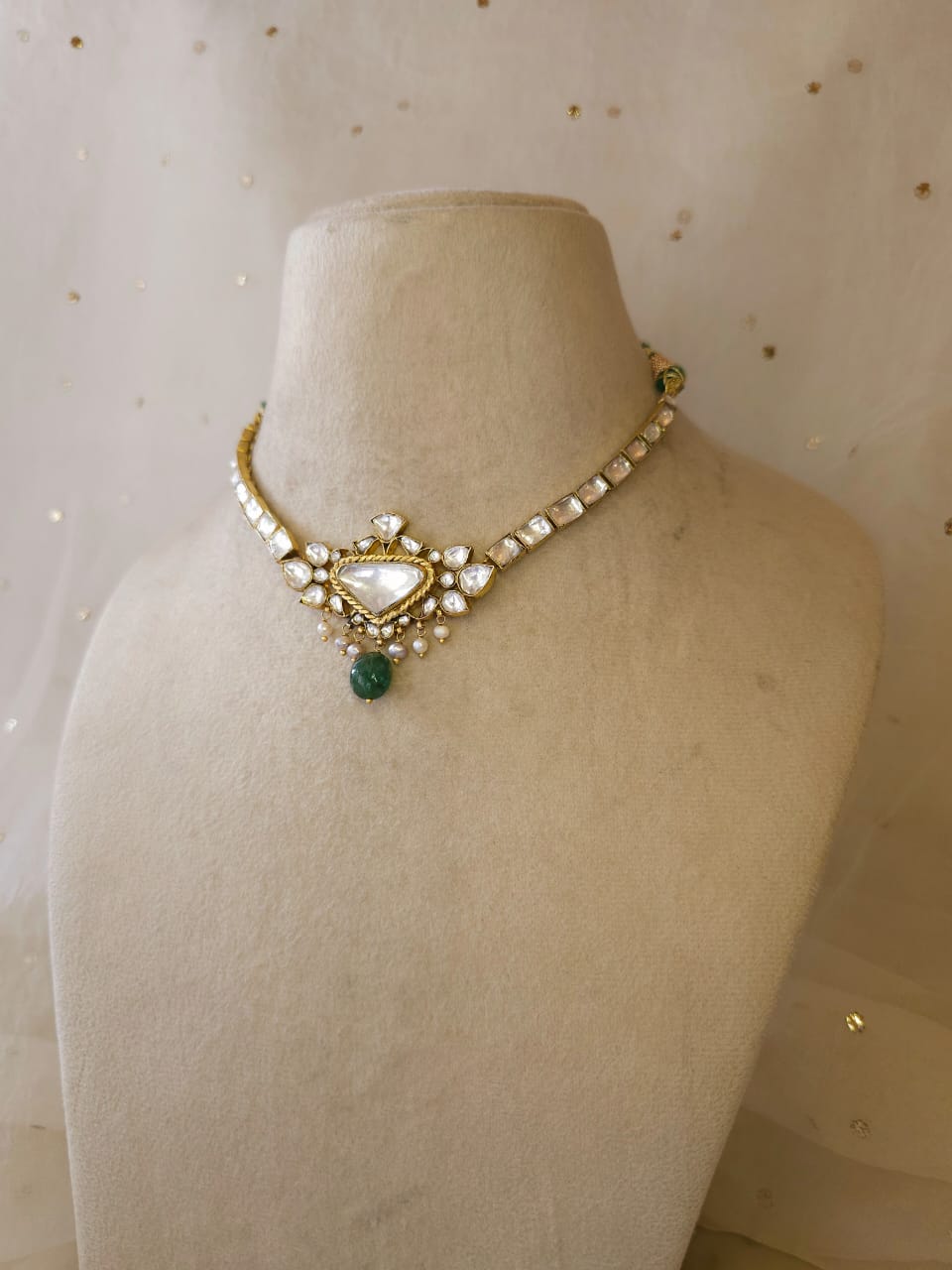 Auspicious pushya necklace