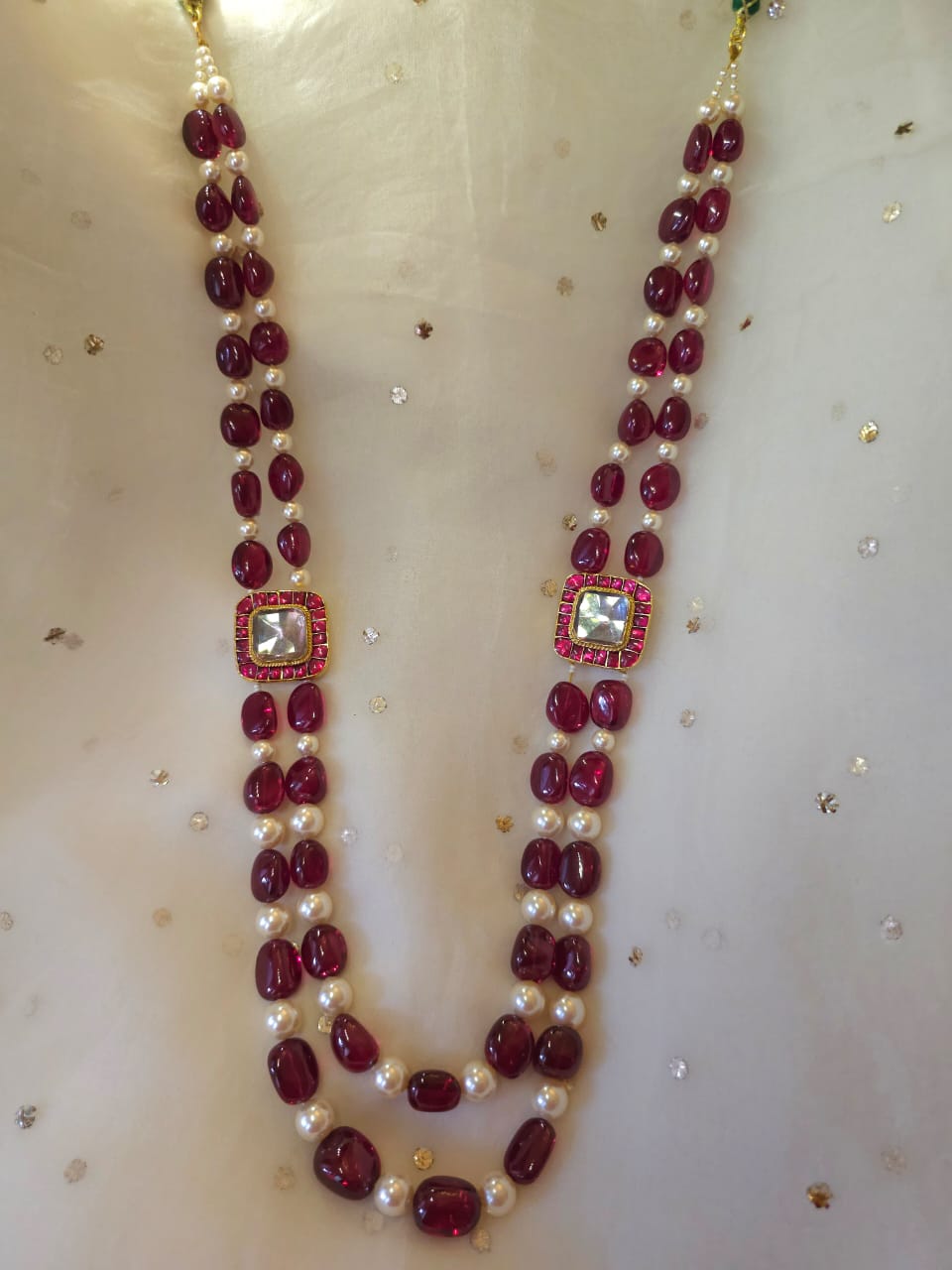 The imperial mauryan long necklace