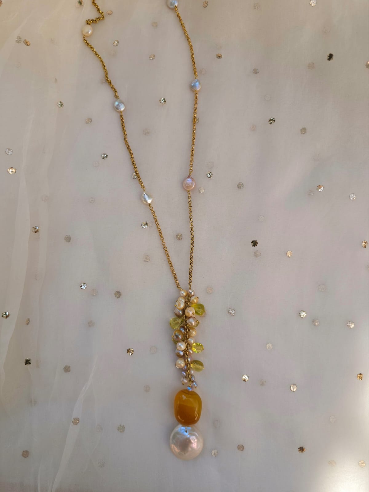 Ginkgo tokyo pearl necklace