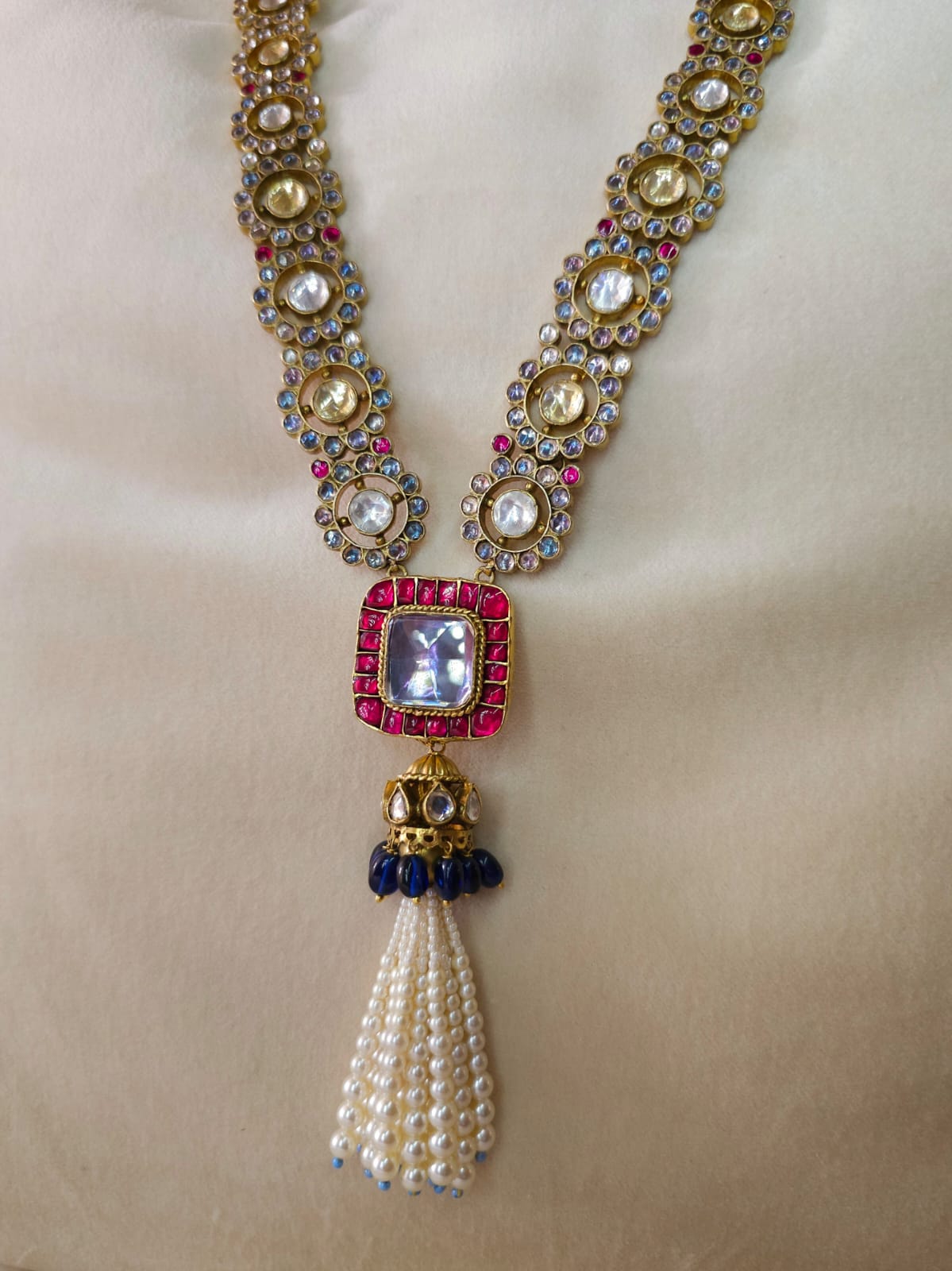 Shringar jhanki tassel necklace