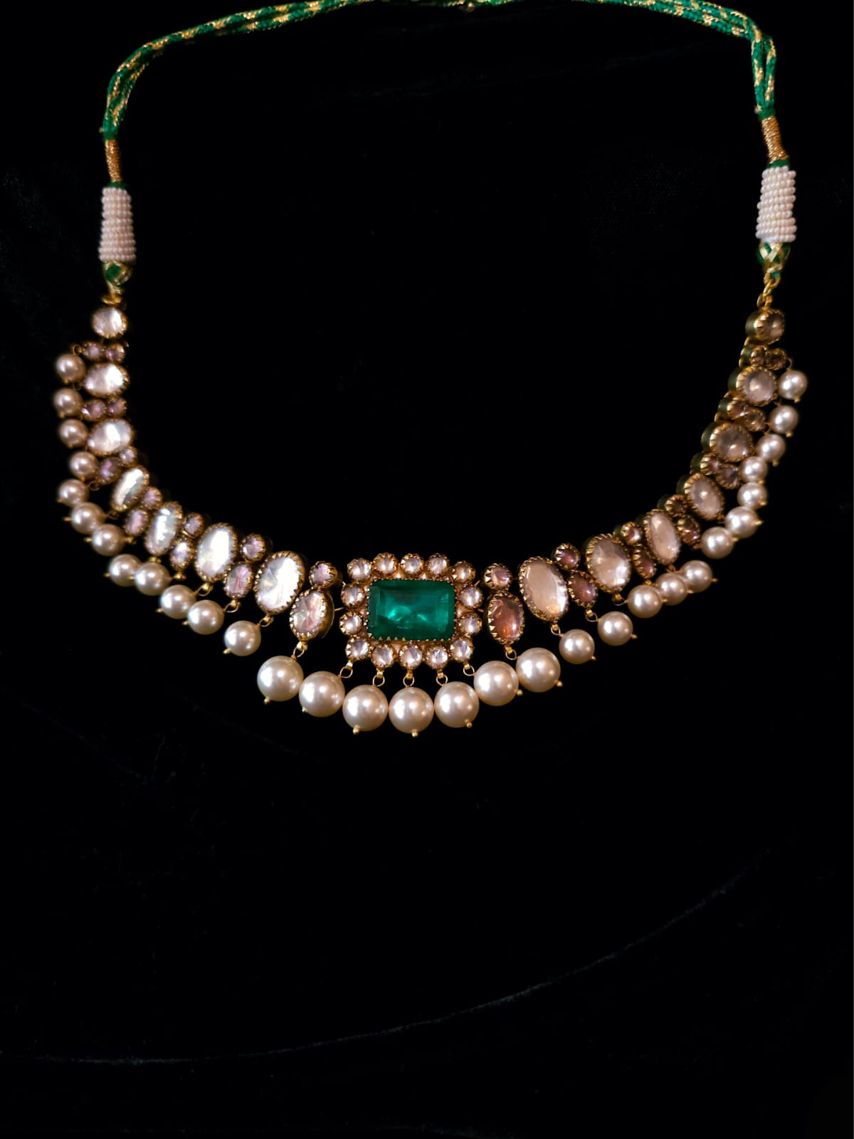 Sawai queen necklace set