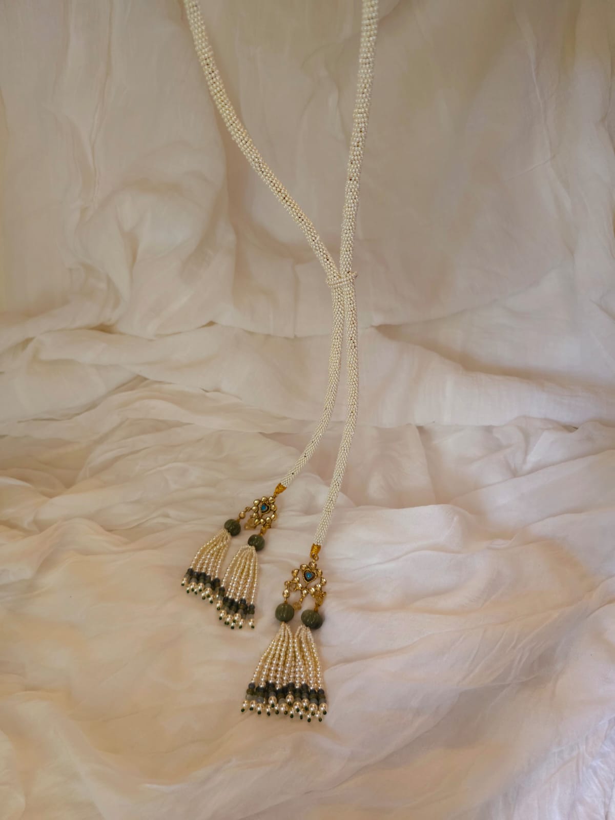Tiger baby tassel necklace
