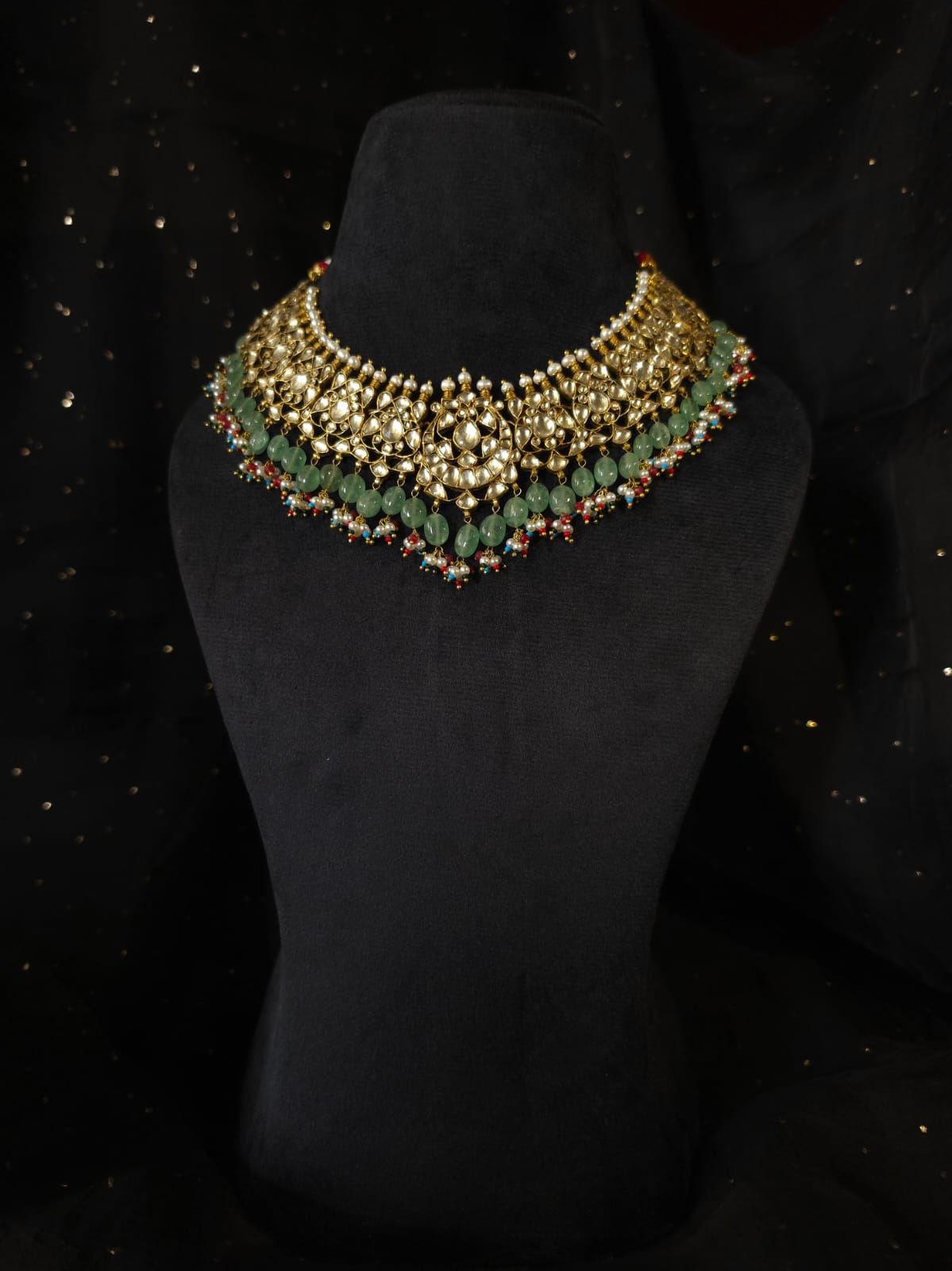 Chandra taal queen necklace set