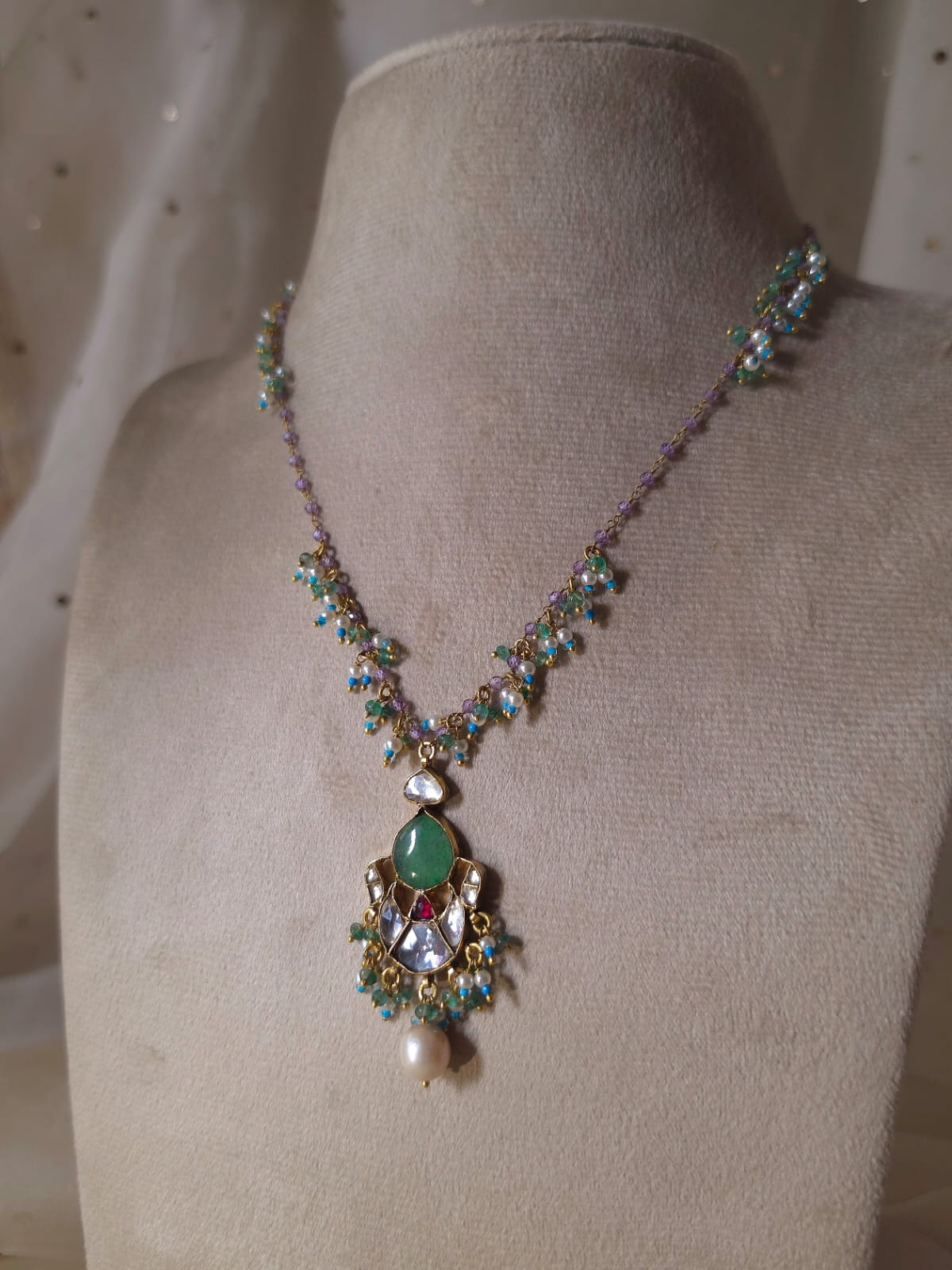 Mandawa water pendant necklace