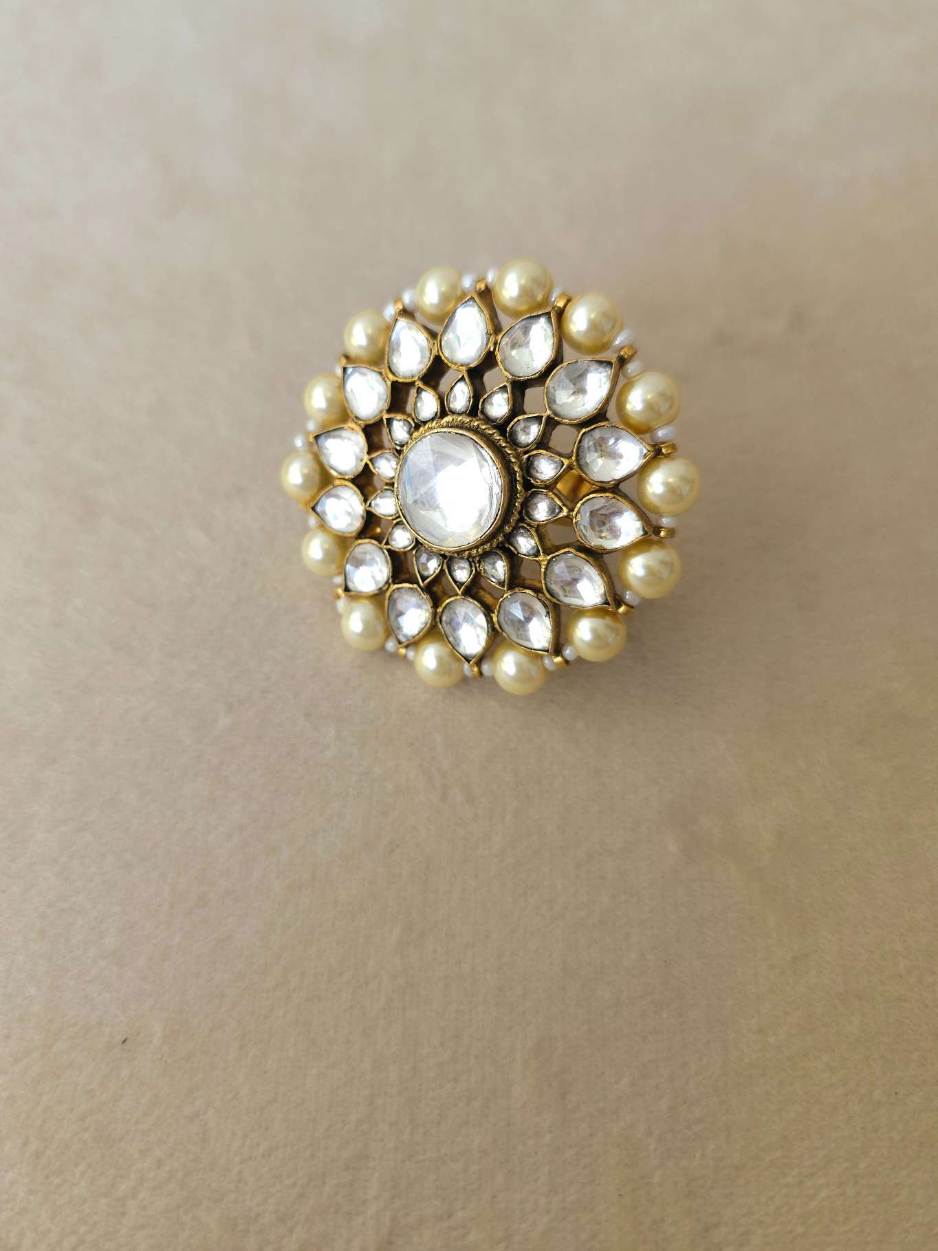 Pushkara cocktail ring